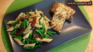 Food & The Single Guy - S.03.08 - Stir Fried Whole-wheat Pasta With Green Beans