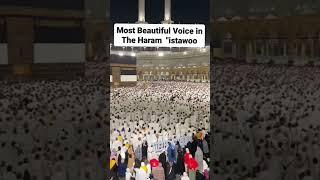 Most beautiful voice in haram #shorts #macca #kaba #saudiarabia #islam #masjidulharam