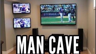 Man Cave for Sports Bettor + Fan