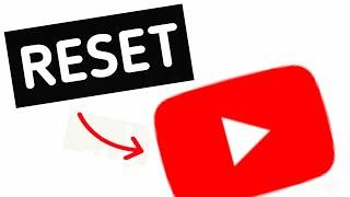 How To RESET YouTube Recommendations | RESET YouTube Recommendations On Mobile