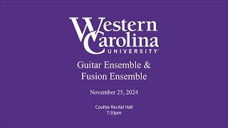 WCU School of Music - Guitar & Fusion Ensembles