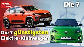 Stromerschnäppchen: Die 7 günstigsten Elektro-Kleinwagen | auto motor und sport