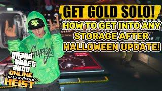 SOLO Cayo Perico GOLD Glitches Tutorial ALL STORAGES (GTA Online PS5 Xbox PC)