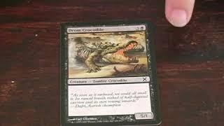 Dross Crocodile Black Card in Magic the Gathering