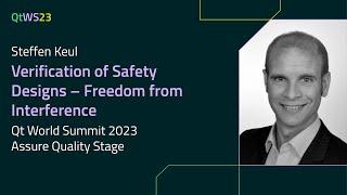 Verification of Safety Designs – Freedom from Interference with Steffen Keul | #QtWS23