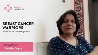 Breast Cancer Warrior at the CK Birla Hospital | Dr Mandeep Singh Malhotra