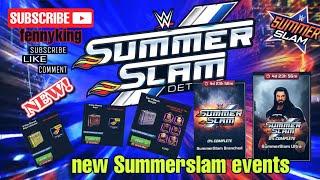 New Wwe Summerslam events  and good Tokens rewards  #wwemayhem #bringonthemayhem #trendingvideos