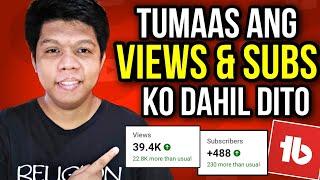 DAHIL SA APP NA TO TUMAAS ANG VIEWS AT SUBSCRIBERS KO | TUBEBUDDY 2023 LATEST TUTORIAL