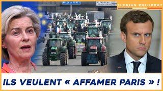 « Affamer Paris » : les agriculteurs français montent un énorme coup !