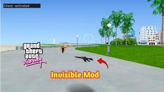 GTA Vice City Invisible Cheat Code | Invisible Mod | Faizan Gaming