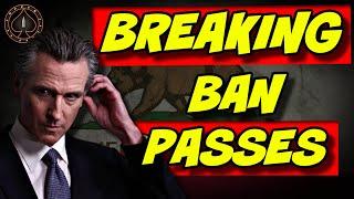 California Votes Yes To Pass "Glock Ban"