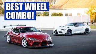 The ULTIMATE GR SUPRA Wheels | TE37 Ultra Track Edition II