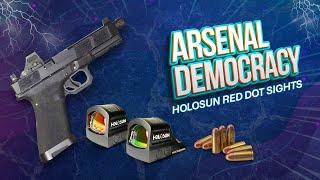 8 Best Arsenal Democracy Blackside RMR Footprint Holosun Red Dot Sights