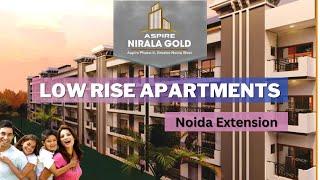 Low rise apartment in Noida Extension | Nirala Iresh Gold | Budget Homes | #luxuryproperties