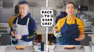 Rich Brian Tries to Keep Up with a Professional Chef | Back-to-Back Chef | Bon Appétit