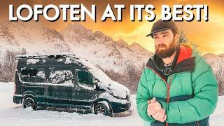 Lofoten the ULTIMATE Winter VANLIFE Destination?