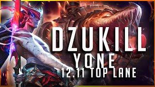 Dzukill - Yone vs Renekton TOP Patch 12.11 - Yone Gameplay