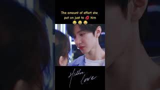 He's teasing her #drama #甜宠 #zhaolusi #chenzheyuan  #Hidden Love