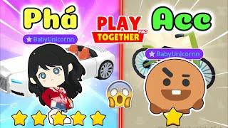 Play Together | Mình Đã Thử Thách Vô Acc Uni Bí Mật Biến Đẹp Thành Xấu