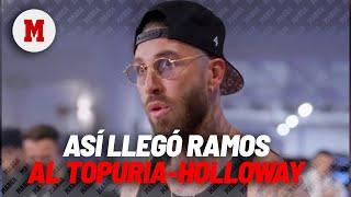 Topuria - Holloway: así llegó Sergio Ramos al combate de la UFC I MARCA