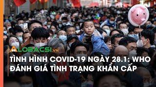 Tình hình Covid-19 ngày 28.1: WHO đánh giá tình trạng khẩn cấp
