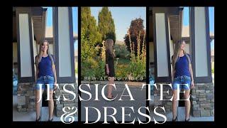 How to Sew an Easy T-Shirt - Jessica Tee and Dress Pattern