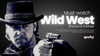 Epic Western Movie Shootout Scenes: Legendary Gunfights in Wild West Film Clips