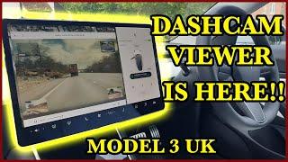 DASHCAM VIEWER IS HERE!! What does it mean? | MODEL 3 UK