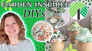  NEW Dollar Tree DIY Ideas for Beautiful Garden-Inspired Home Decor