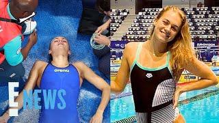 Swimmer Tamara Potocka COLLAPSES After 200-Meter Individual Medley Race | 2024 Olympics | E! News