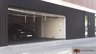 +5 meter larger door in black painted wood!!