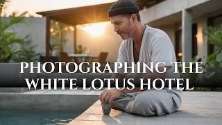 Photographing The Hotel From White Lotus Season 3