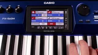 Casio Privia PX-560 - Tone Select, Layer, Split, Registrations