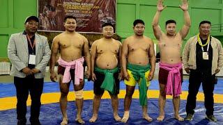 Round 1 2nd Open Naga Wrestling Championship Southern Angami organised by Jordan Group Viswema