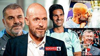 Premier League managers debate the best managers in PL history  | Ft. Arteta, ten Hag & more 