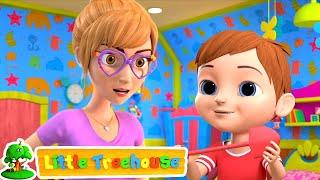 Mamãe posso | Canção infantil | Musica para bebes | Little Treehouse Português | Desenhos animado