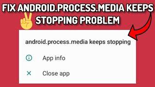 Fix 'android.process.media keeps stopping' Problem|| TECH SOLUTIONS BAR