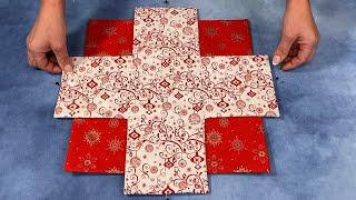  Christmas Magic: Turn Fabric Circles and Squares into Unique Gifts  Easy Sewing