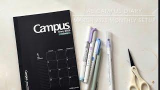 Campus Monthly Diary | Functional Planning | March 2025 Setup