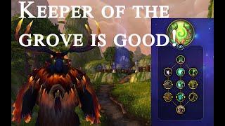 I was wrong about keeper of the grove! - Balance druid pvp the war within