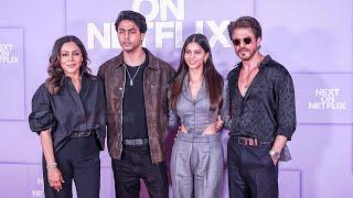 Shahrukh Khan with Family | Gauri Khan, Suhana Khan, Aryan Khan | Highly Anticipated Slate for 2025