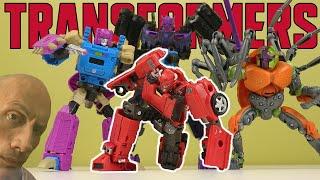 The Bully Cliffjumper 4 Pack | #transformers Legacy Cliffjumper, Tarn, Squeezeplay, And Tarantulas