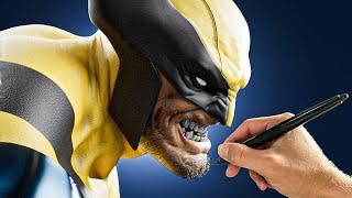 Sculpting WOLVERINE! 10 Hours in 7 Minutes