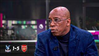 Crystal Palace vs Arsenal 1-5 Ian Wright post match analysis  Arteta Dominant Gabriel Jesus on Fire