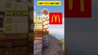 GUESS THE FAST FOOD RESTAURANT QUIZ       | How Many Can YOU Get Right? #shorts #quiz