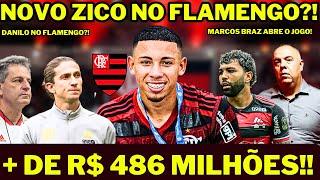 ACONTECEU AGORA! NOVO ZICO NO FLAMENGO?! BRAZ QUEBROU O SILÊNCIO! E+! VENÊ E AS NOTÍCIAS DO FLAMENGO