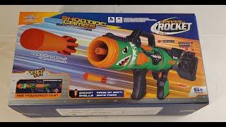 Toy Rocket Barrel Launcher