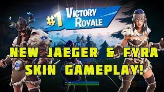 New Fyra & Jaeger Viking Skins, Season 7 Gameplay (Fortnite)