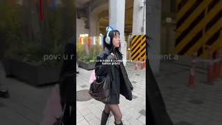 pov: u compliment a fashion girly in seoul