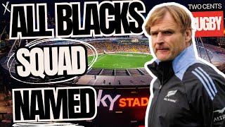 Razor's All Blacks Squad to take on France  | July Tests 2025